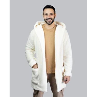 Imagem de Casaco Teddy Longo Off White - Gaush, PP