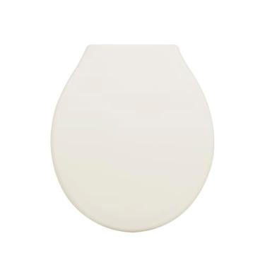 Imagem de Assento Sanitário Universal Oval Biscuit Bege Convencional Almofadada Sicmol