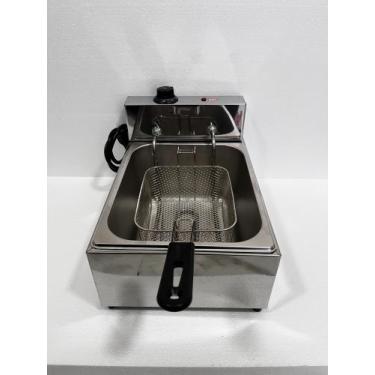 Imagem de Fritadeira Elétrica Industrial 7 litros Profissional  - Or inox equipa