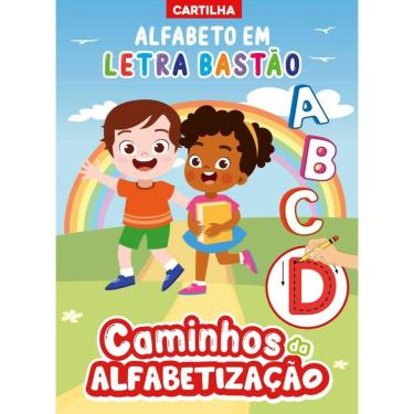 Imagem de Caminhos da Alfabetização: Cartilha Alfabeto em Letra Bastão