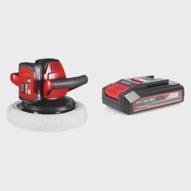 Imagem de Kit Politriz Automotiva a Bateria Ce-cb 18/254 Li com Bateria Power-x-change 18v 2,5 Ah Li Einhell