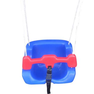 Imagem de Balanço de Teto Quadrado Bebê E Criança - Playground - Com Cinto -Corda e Trava- Diversão Kids