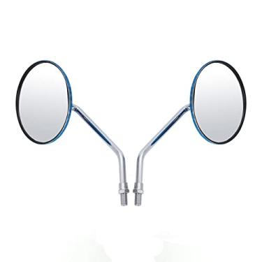 Imagem de Motoparty Espelhos de motocicleta, espelho retrovisor, M10×1,25, para Honda CB125S CT70 MT125 MT250 XL100 XL125 XL175 XL70 CT125 SL100 SL125 CB CT MT XL SL