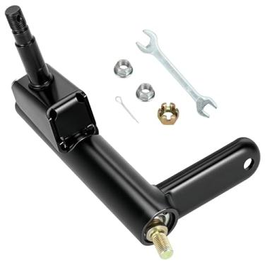 Imagem de CILOYU Kit de suporte de junta de direção do eixo esquerdo Go Kart com junta esférica para Coleman KT196 CK196 196cc 6,5HP movido a gás Go Kart Off Road Racing 4 rodas Quad Go Cart Suspensão