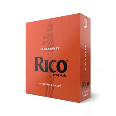 Imagem de Palheta Clarineta Bb 1.5 (10Unidades) D Addario Rico RCA1015 [F035]