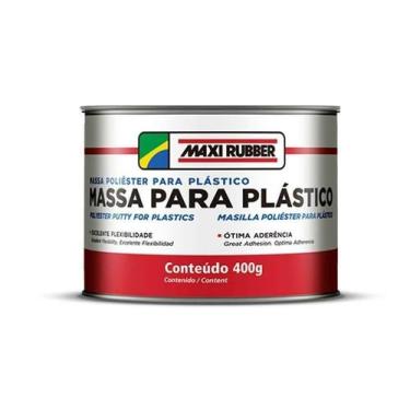 Imagem de Massa Poliester Para Plastico 400G - Maxi Rubber - Maxiruber