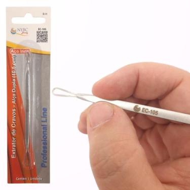 Imagem de Extrator De Cravos - Alca Dupla (10,5 Cm) Profissional Inox NYBC - NYB