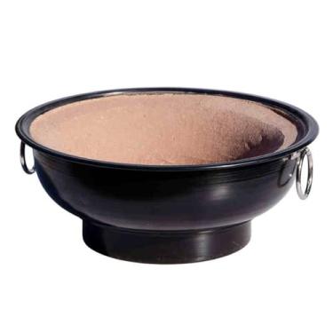 Imagem de YLFFFZZZ Fogão de argila a carvão, fogão de churrasco portátil, fogão de argila ao ar livre, caixa de metal, acessórios de cozinha ao ar livre, para acampamento ao ar livre e cozinhar ao ar livre
