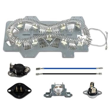 Imagem de Woxtehi Kit De Elemento De Aquecimento Para Secadora Dc47-00019A Para Secadora Samsung, Incluindo Dc96-00887A, Dc47-00016A, Dc47-00018A, Dc32-00007A, Fio Elétrico 14486, Adequado Para Secadora Samsu