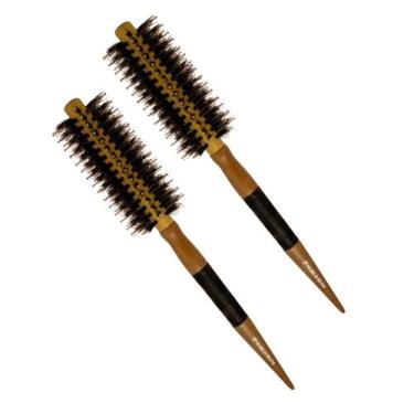 Imagem de Kit 2un escovas térmicas metalicas profissionais 37mm marco boni