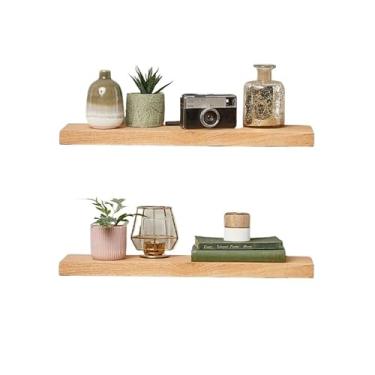 Imagem de Prateleira De Madeira Suspensa Com Cordas Nicho Decorativoativo(2)