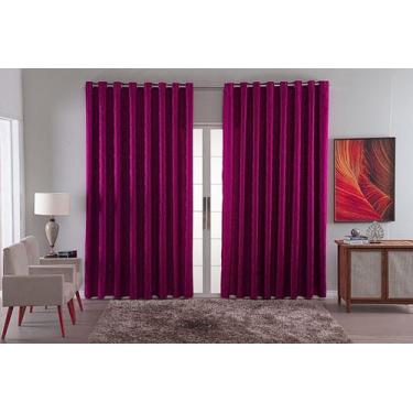 Imagem de Cortina Jacquard Luxo Em Tecido Semi Blackout Sala 6,00X2,80 - B.F Con