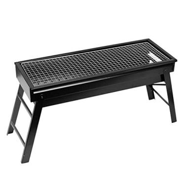 Imagem de Conjunto de prateleira portátil de carvão vegetal para churrasco, multifuncional, ferramenta de churrasco ao ar livre