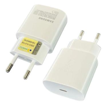 Imagem de Fonte Carregador Samsung USB C Super Fast Charging 25w S20 A70 A80 Not