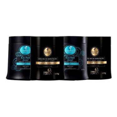 Imagem de Kit Haskell Cronograma 2 Másc Cavalo 2 Másc Cachos Sim 500g