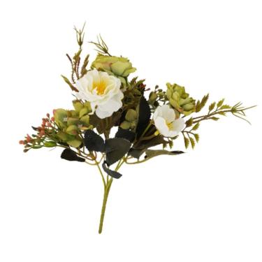 Imagem de Flor Artificial Ramalhete 5 Ramos 29cm