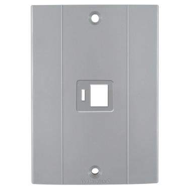 Imagem de Tampa Com Suporte Para 1 Tomada Rj 45 Para Conduletes Plastibox Tramontina