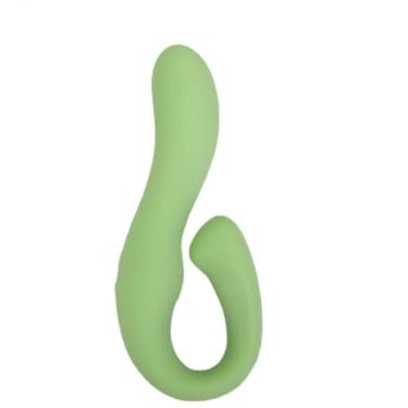 Imagem de Vibrador E Estimulador De Clitóris 10 Vibrações Henri - Lovetoys - Cor: Verde