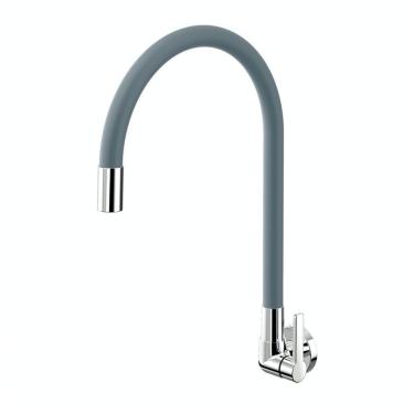 Imagem de Torneira Docol Galiflex 967463 De Parede Cinza