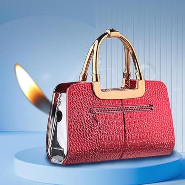 Imagem de BagLEv Isqueiro Red Torch, Cool, Ajustável, Jato De Chama, À Prova Vento, Presentes Para Meninas, Churrasco, Velas, Churrasco (Sem Gás Metano) (D0)