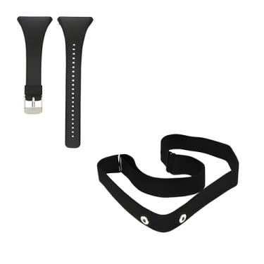 Imagem de Kit Pulseira E Cinta Monitor Carrdíaco Elástica Para Polar Ft7 Ft4