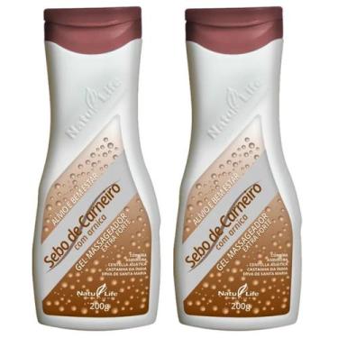 Imagem de Kit 2 Sebo de Carneiro Gel Massageador Combate CANSAÇO e ESTRESSE. - N