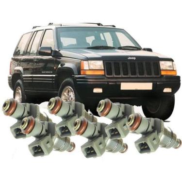 Imagem de Kit 6 Bicos Injetores Dodge Dakota e Cherokee Sport - 53030778 - HD