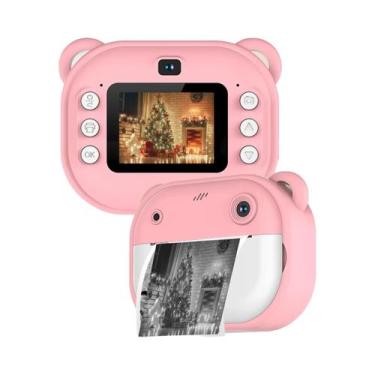 Imagem de Câmera Digital Instantânea Polaroid Com Impressão Térmica De Lente Dup