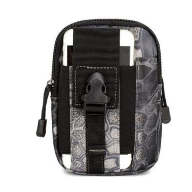 Imagem de Bolsa de Cintura Masculina, Cinza militar escuro