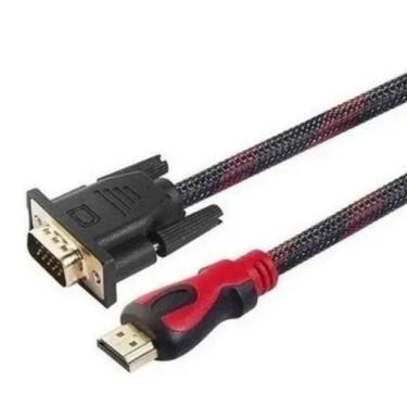 Imagem de Cabo VGA + HDMI 1,8m - Conexão Versátil e Prática