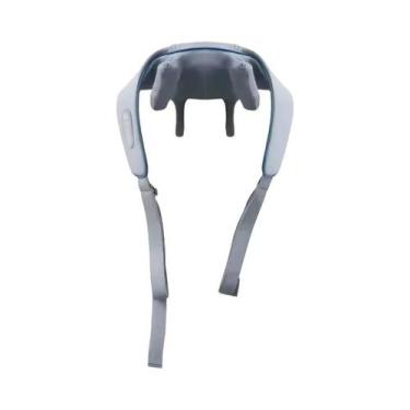 Imagem de Mini Massageador Portátil Aquecido De Pescoço Shiatsu, Multifuncional,