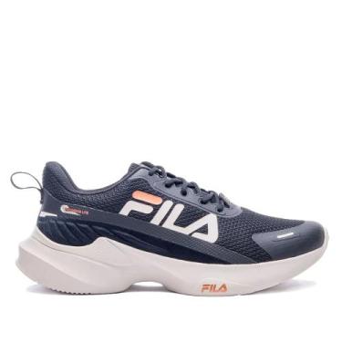 Imagem de Tênis Feminino Fila Progress Lite Preto/Bege Claro, Preto, 37