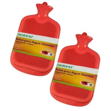 Imagem de Kit 2 Bolsa De Água Térmica Para Compressa - Bioland 2 litros