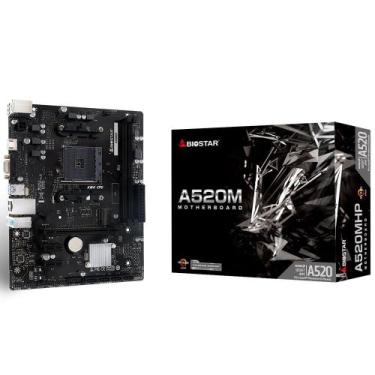 Imagem de Placa-Mãe Biostar A520Mhp A520 Am4 Matx Ddr4 M2 Pcie Gigabit