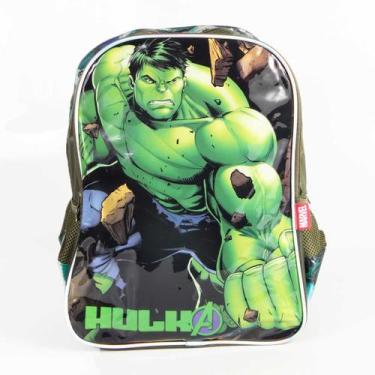 Imagem de Mochila Escolar De Costas Incrivel Hulk Is39581ag Verde - LUXCEL, VERD