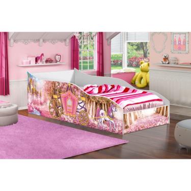 Imagem de Cama Carro Infantil Carruagem 100 – Gabrielli Móveis