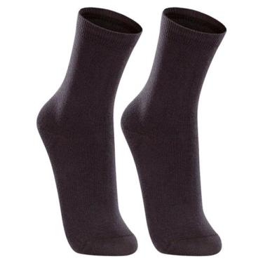 Imagem de Kit/2 Meia Cano Longo Lupo 04575-088 Feminina Basic Algodão T. 34/39, 