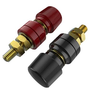 Imagem de ZOOKOTO Kit de terminal de conector de poste de junção de bateria remota premium de 10 mm para conexão de cabo ou jumper estendidoZOOKOTO T1 preto XQDQ-Quan Tong-LuoGan