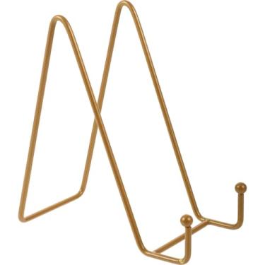 Imagem de Alipis Suporte Para Pratos, Grandes E Resistentes Expositores De Metal, Porta-Retratos, Cavaletes Mesa, Prato Decorativo, Livro, Placa, Foto, Cobre