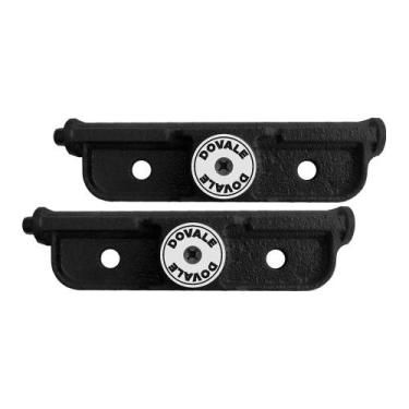 Imagem de Cadeado Trava Lateral Tetra Porta Aço Dovale Par Segredos