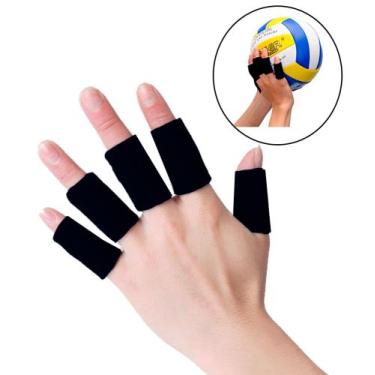 Imagem de Protetor De Dedo Basquete Vôlei Handebol 10 Unidades - Estilo Boleiro