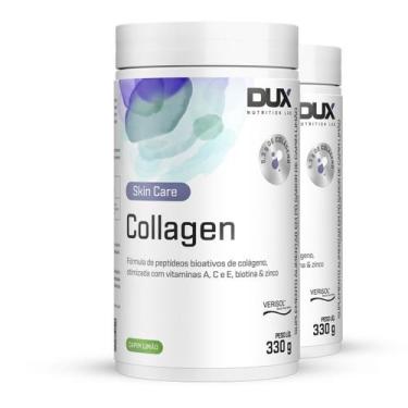 Imagem de Kit 2 Colágeno Hidrolisado Dux Collagen Capim Limão 330g