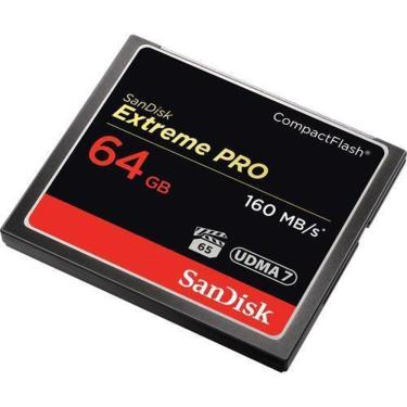 Imagem de Cartão Memória Compactflash 64Gb Extreme Pro 160Mb/S
