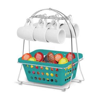 Imagem de Suporte Organizador para 6 Xícaras - Organize com Estilo