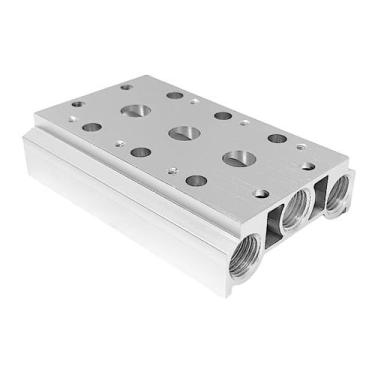 Imagem de Bloco manifold rosca 1/4 3 furos - ENG