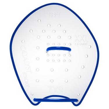 Imagem de TYR Palheta de mão para treinamento de catalisador, Clear, XX-Large