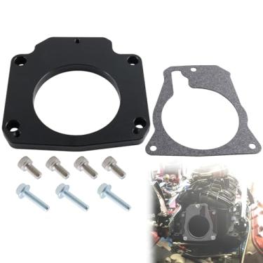 Imagem de RiAiCiING Adaptador LS Drive By Wire para LS3 4 parafusos de entrada para LS1 3 parafusos TB DBW LS2 LH6 L92 L76 LY2 LY5 LY6 LC9 LFA LH8 LMG L98 L9H L20 L94 LZ1 L99 L96 LC8 L77 551567 Preto