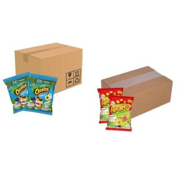 Imagem de Salgadinhos Cheetos Requeijão + Fandangos Presunto - 120Un - Elma Chip