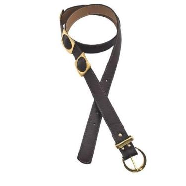 Imagem de Cinto feminino plus size couro qualidade MA700 - Barão do Couro, Café,