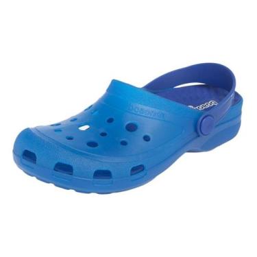 Imagem de Sandália Babuche C/ Palmilha Conforto Fantasy Boa Onda Azul 33/34, Azu